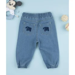 New Pantalón vaquero de niño con parche de Mickey Mouse Niño·Bebé Niño 3-36 Meses|Bebé Niño 3-36 Meses·Vaqueros, Pantalones Y Petos