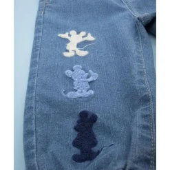 New Pantalón vaquero de niño con parche de Mickey Mouse Niño·Bebé Niño 3-36 Meses|Bebé Niño 3-36 Meses·Vaqueros, Pantalones Y Petos