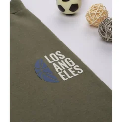 Pantalón verde con estampado para niño Niño·Niño 2-10 Años|Niño 2-10 Años·Vaqueros, Pantalones Y Petos