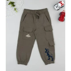 Pantalón verde de niño con bolsillos cargo*Prenatal Best