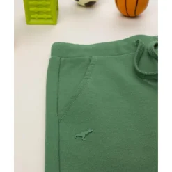 Pantalones niño verde estampado relieve*Prenatal Sale