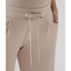 New Pantalones premamá jogger beige punto milano Premamá·Moda|Moda·Pantalones, Faldas Y Leggins