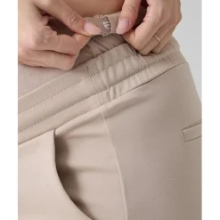 New Pantalones premamá jogger beige punto milano Premamá·Moda|Moda·Pantalones, Faldas Y Leggins