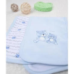 Paño antiregurgitación azul*Prenatal Sale