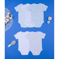 Paquete 5 body bimbo costina 'orsetto'*Prenatal Outlet