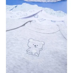 Paquete 5 body bimbo costina 'orsetto'*Prenatal Outlet