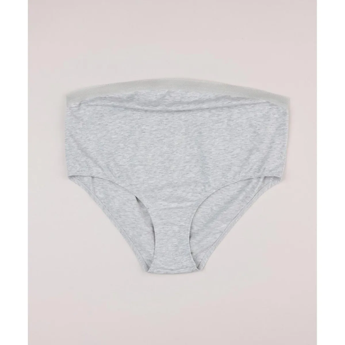 Paquete 2 pantalones premamá gris alto*Prenatal Outlet