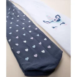 Paquete 2 pantis microfibra niña unicornio*Prenatal New