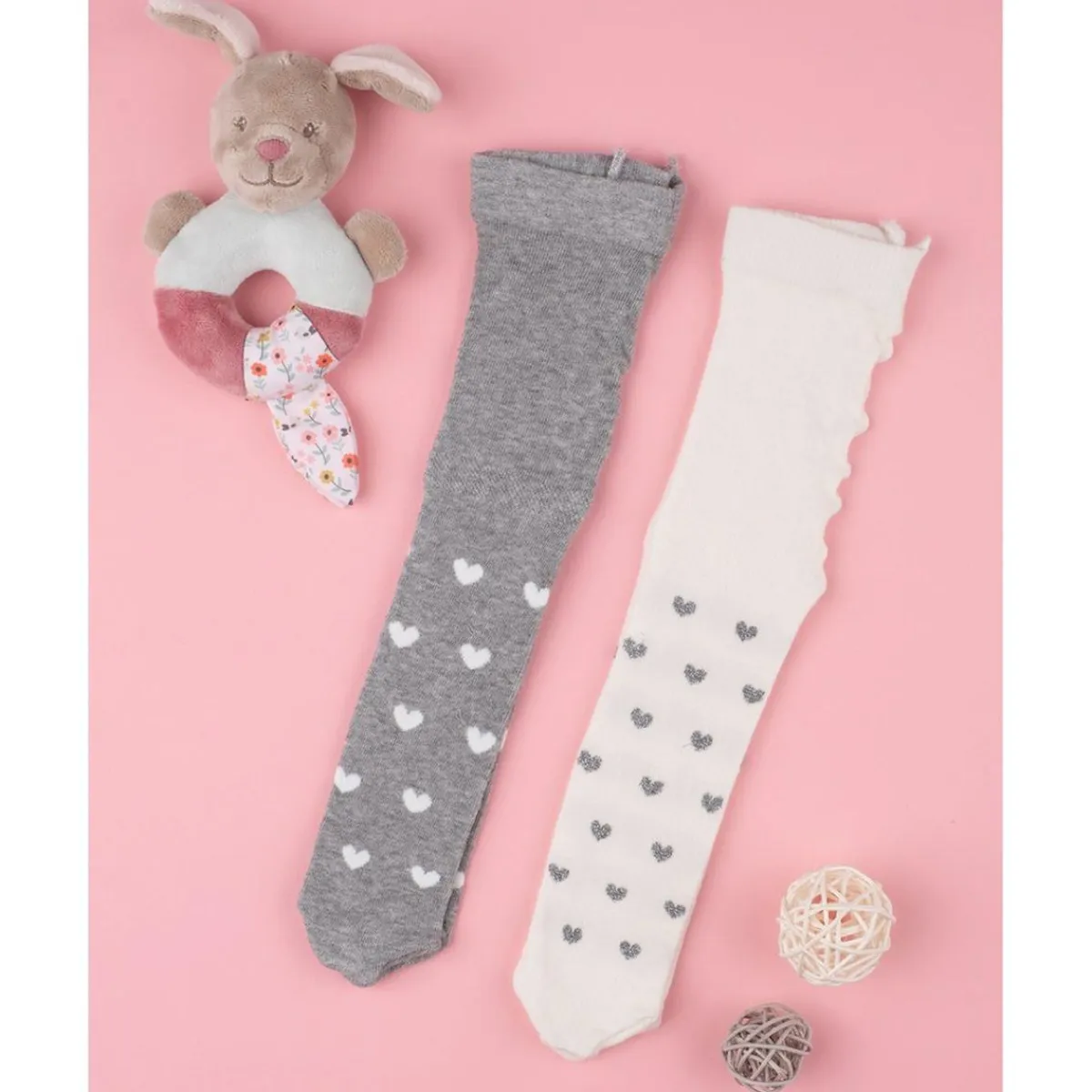 Paquete 2 pantis niña cuori*Prenatal