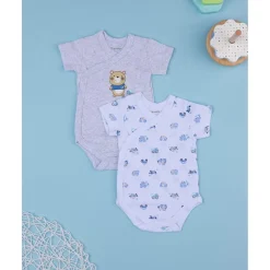 Paquete de 2 bodies con estampado*Prenatal Discount
