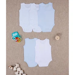 Best Paquete de 5 camisetas sin mangas para niño Recién Nacido·Ropa Y Accesorios|Ropa Y Accesorios·Bodies