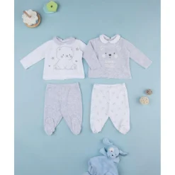 Paquete de 2 conjuntos de felpa Ropa Y Accesorios·Conjuntos|Recién Nacido·Ropa Y Accesorios