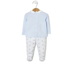 Paquete de 2 trajes azules con ositos*Prenatal
