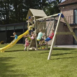 Parque juegos infantil de madera Belvedere XL con columpio doble*MASGAMES Clearance