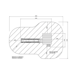 Parque juegos infantil de madera Taga con columpio doble*MASGAMES Sale