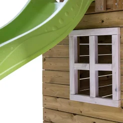 Parque juegos infantil de madera Tibidabo con casita*MASGAMES