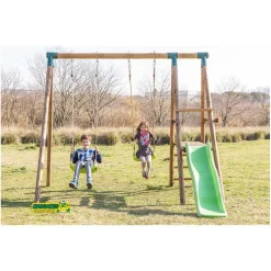 Parque juegos infantil de madera Milos Columpios