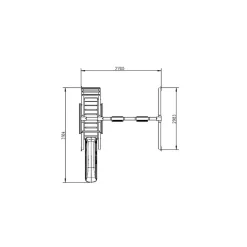 Parque juegos infantil de madera Milos Columpios