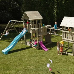 Clearance Parque juegos infantil de madera combinación Himalaya Columpios