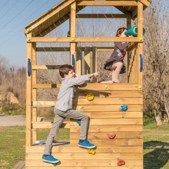 Parque juegos infantil de madera Teide XL*MASGAMES Sale