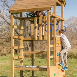Parque juegos infantil de madera Teide XL*MASGAMES Sale