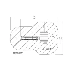 Parque juegos infantil de madera Taga con pared de escalada*MASGAMES Outlet