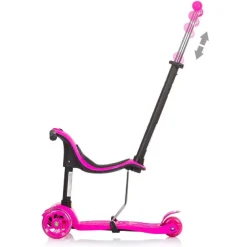 Patinete 3 en 1 Multi Plus Rosa*TOYS 