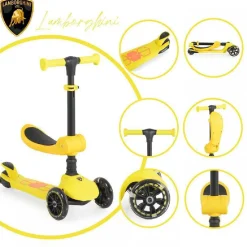 Patinete Lamborghini 2 en 1 - Amarillo*M.C. Online