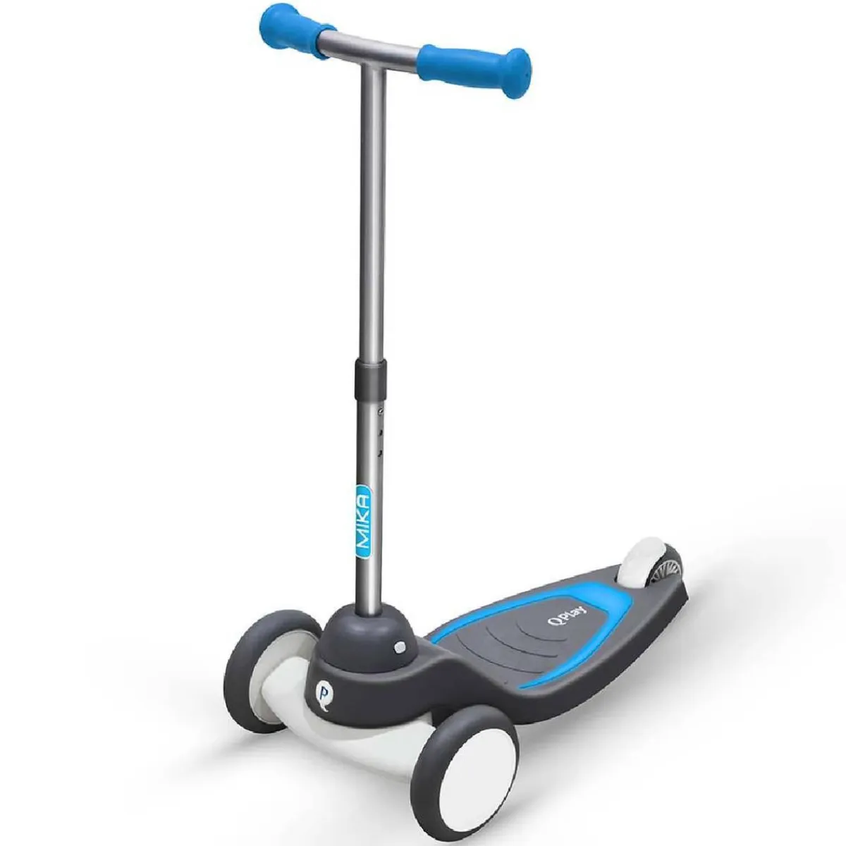 Patinete Mika azul con luces LED*QPLAY