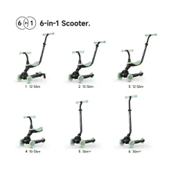 Patín Qplay EVO 5‑en‑1 con luces – Color beige*DEVESSPORT Sale