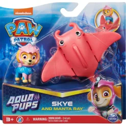 Hot Patrulla Canina - Conjunto de figuras Skye Aqua Aventura Coleccionables Y Mini Mundos