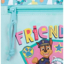 Best Patrulla Canina - Estuche triple Patrulla Canina Friendship Fun 22x10x9 cm poliéster Material Escolar