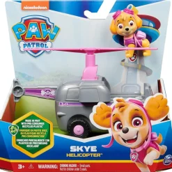 Patrulla Canina - Vehículo juguete ecológico con figurita Skye ㅤ*SPIN MASTER Hot