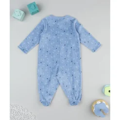 Pelele azul de niño con conejitos*Prenatal Clearance