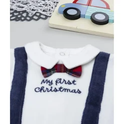 Pelele bebé azul Navidad*Prenatal Best