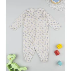 Pelele beige de niño con dinosaurios*Prenatal