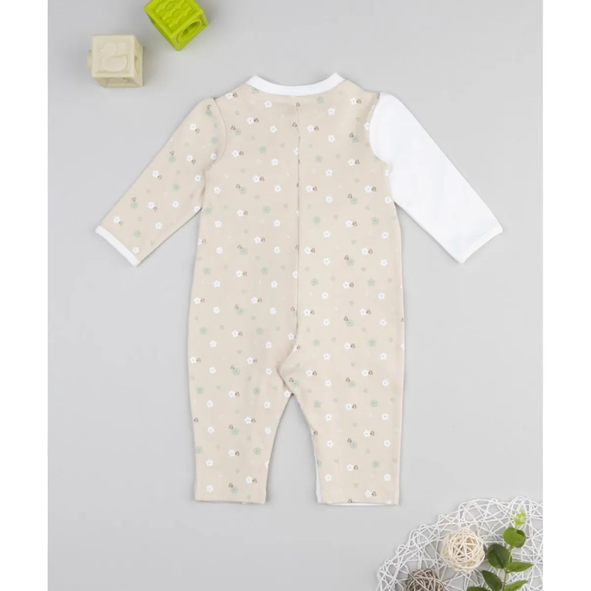 Discount Pelele bicolor jirafa Ropa Y Accesorios·Peleles|Recién Nacido·Ropa Y Accesorios