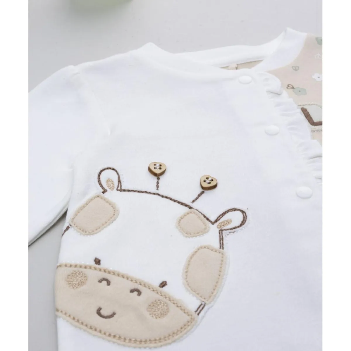 Discount Pelele bicolor jirafa Ropa Y Accesorios·Peleles|Recién Nacido·Ropa Y Accesorios