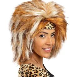 Clearance Peluca de cavernícola Halloween|Disfraces