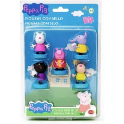Peppa Pig - Pack 5 sellos*BIZAK Best