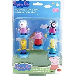 Peppa Pig - Pack 5 sellos*BIZAK Best