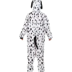 Online Perro dálmata Onesie adulto S-M Disfraces|Halloween