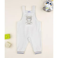 Peto bebé marrón claro con parche osito*Prenatal Clearance