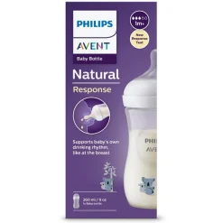 Philips - Biberón Natural Response Neutral Koala 260 ml*AVENT