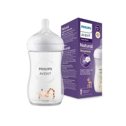 Best Philips - Biberon natural response jirafa 260 ml (1m+) Biberones Y Chupetes·Biberones