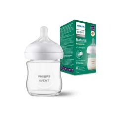 Philips - Biberon vidrio Natural Response 140ml (0m+)*AVENT Online