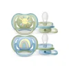Philips - Chupetes ultra air 0-6 meses azul/verde (2 unidades)*AVENT