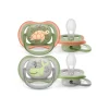 Philips - Chupetes ultra air 6-18 meses verde/gris*AVENT Sale