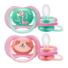 New - Chupetes Ultra Air verde y rosa +18 meses Biberones Y Chupetes·Chupetes