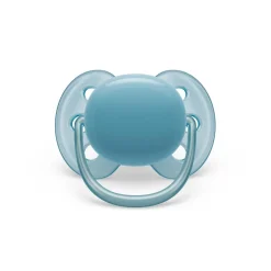 Philips - Chupetes ultra suaves 6-18 meses azul claro y gris (2 unidades)*AVENT New